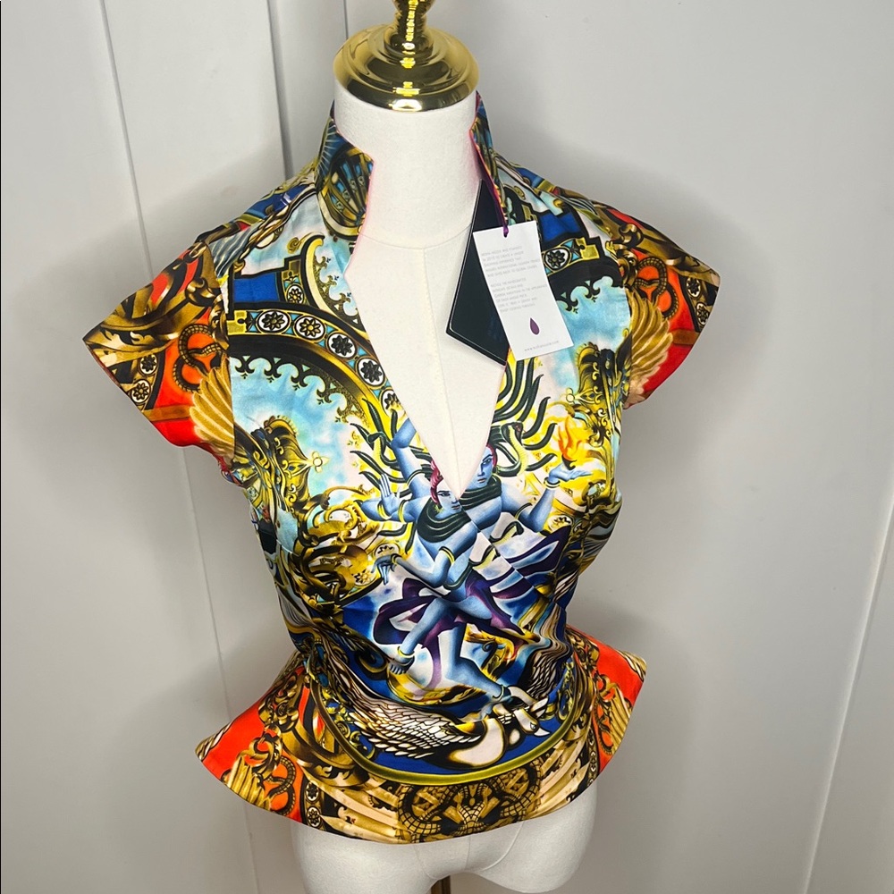 Manish Arora Vibrant Multicolor Women's Top